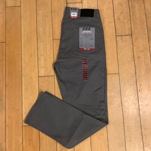 NWT Mens ODA Gray Pocket Pants Stretch 36 x 32